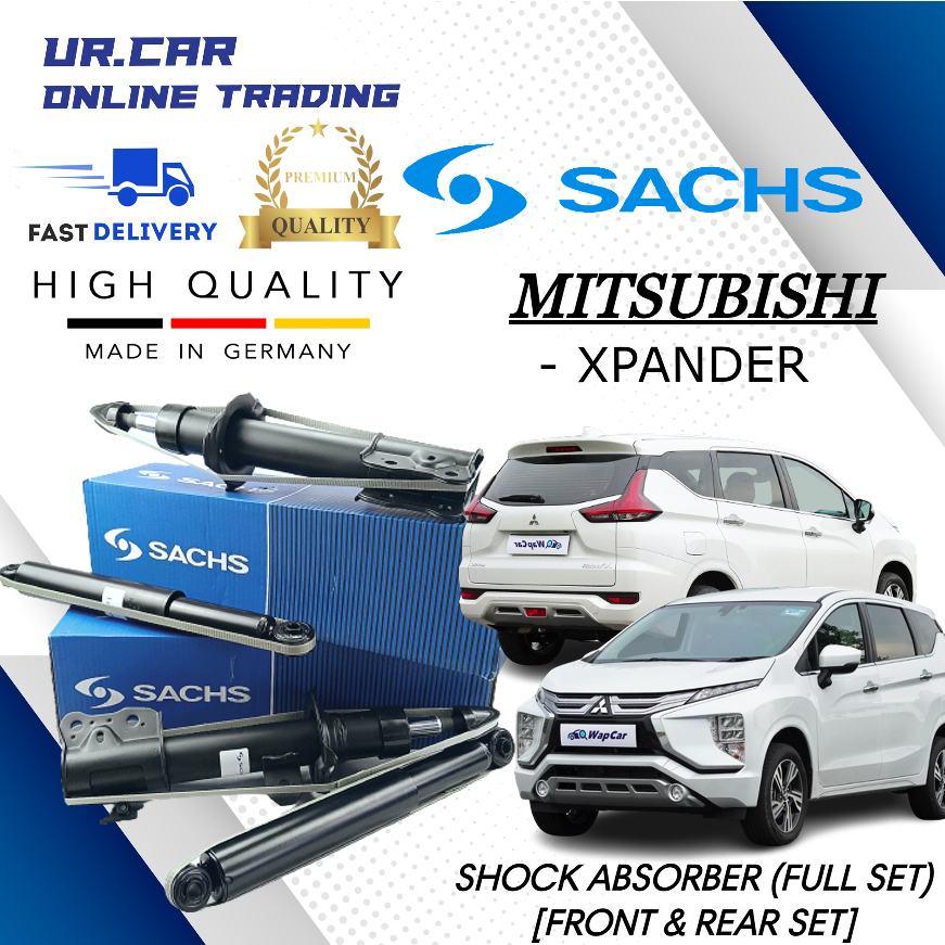 SACHS MITSUBISHI XPANDER SHOCK ABSORBER FULL SET / FRONT (DEPAN) / REAR