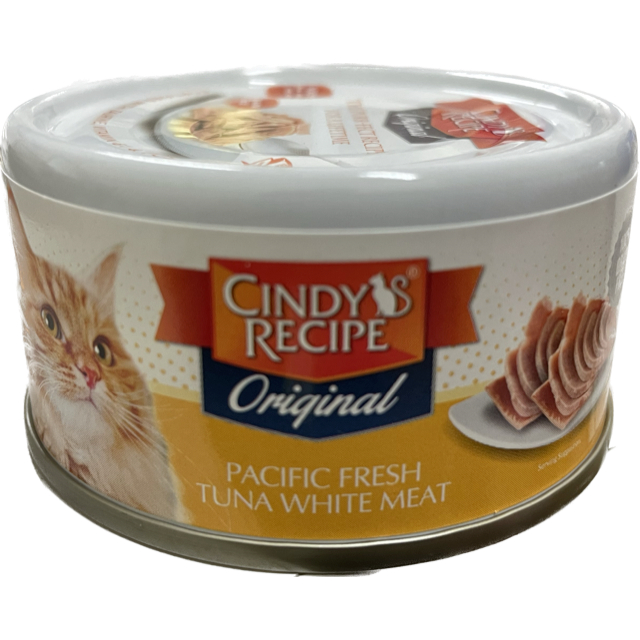 Cindy's Recipe Original Pacific Fresh Tuna White Meat 80g x 24 (expiry date May 2027 onwards