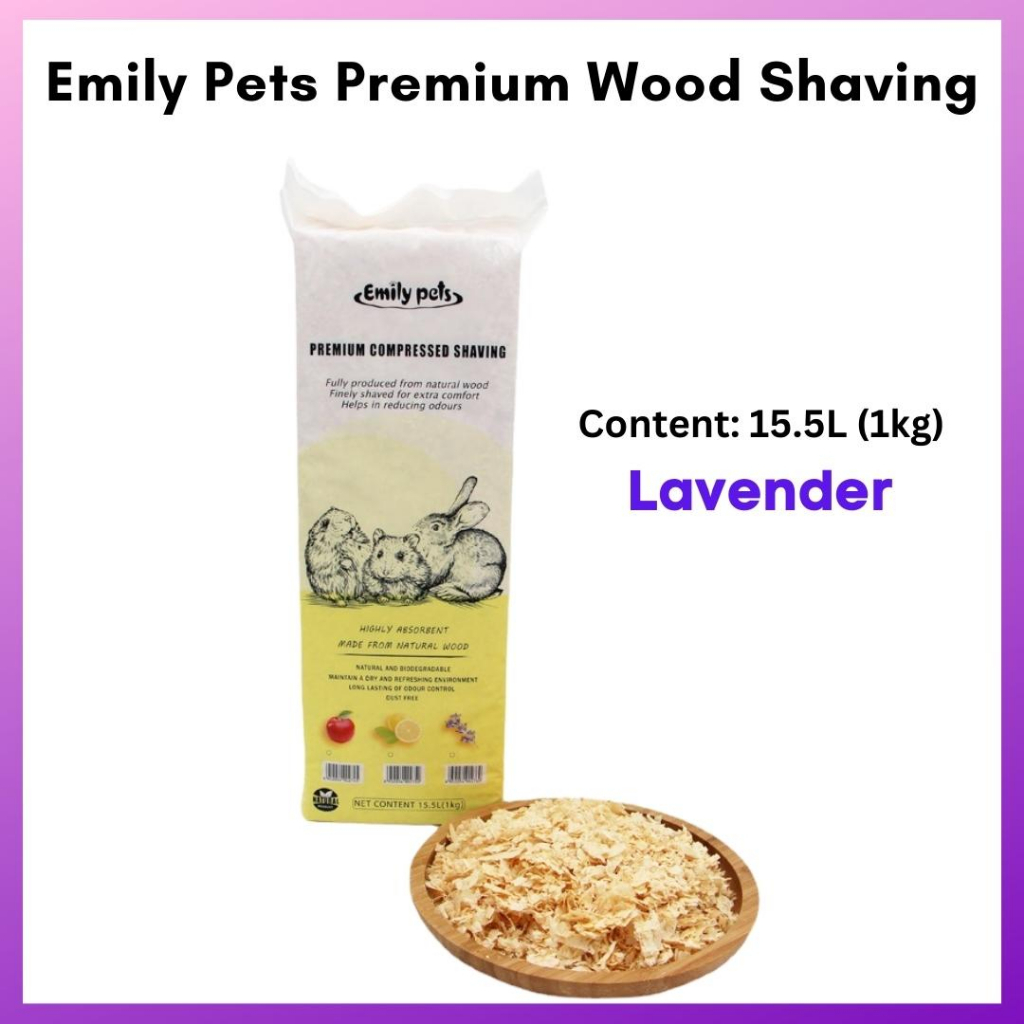 Emily Pets Aspen Wood Shaving Soft wood bedding hamster wood bedding