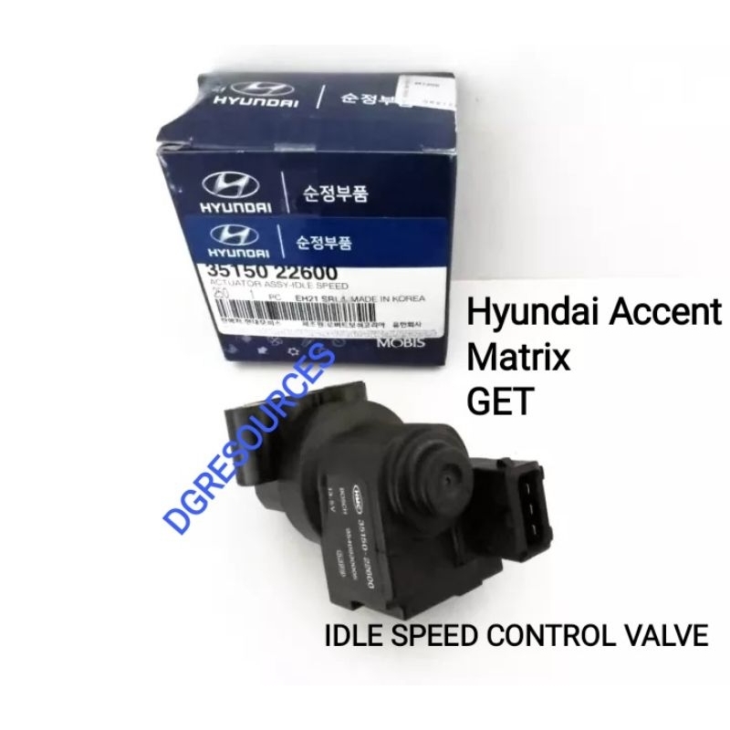 IDLE AIR CONTROL VALVE / IDLING VALVE HYUNDAI GETZ / ELANTRA / ACCENT