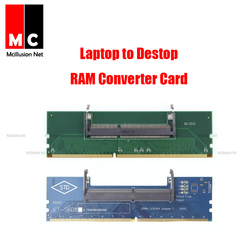 DDR3 memory Strip Card notebook RAM Converter Card memory strip turn