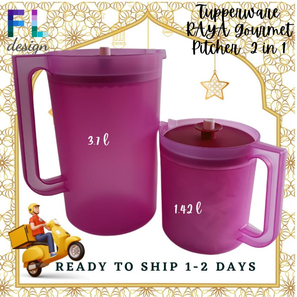 Tupperware Gourmet Pitcher 3.7 L | Shopee Malaysia