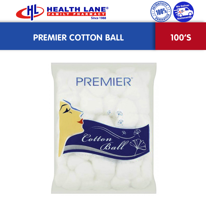 PREMIER COTTON BALL (100'S) Shopee Malaysia