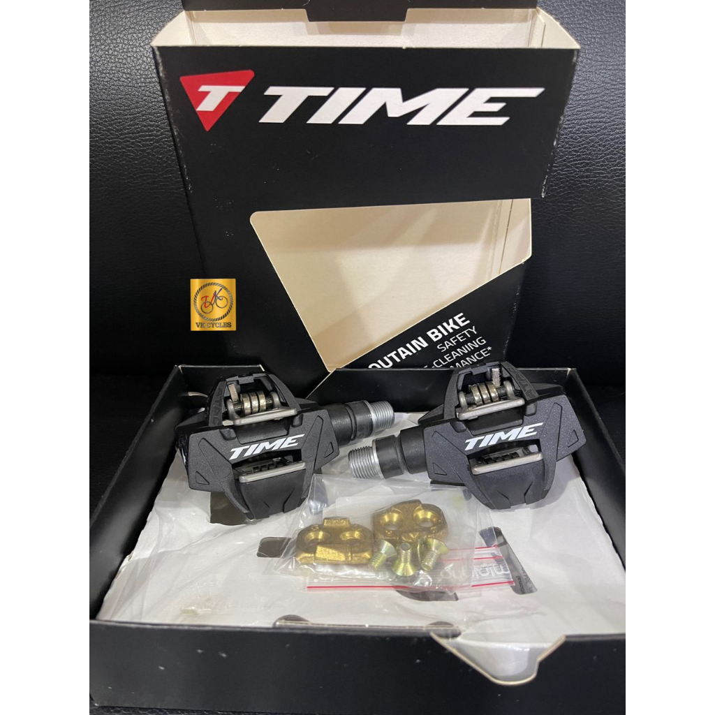 TIME ATAC XC4 PEDAL MTB XC CX BLACK Incl. ATAC Easy Cleats