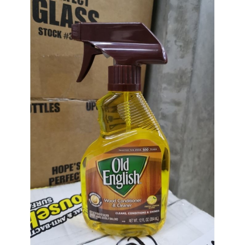 🇺🇸 Old English Wood Conditioner & Cleaner Fresh Lemon Scent 354ML