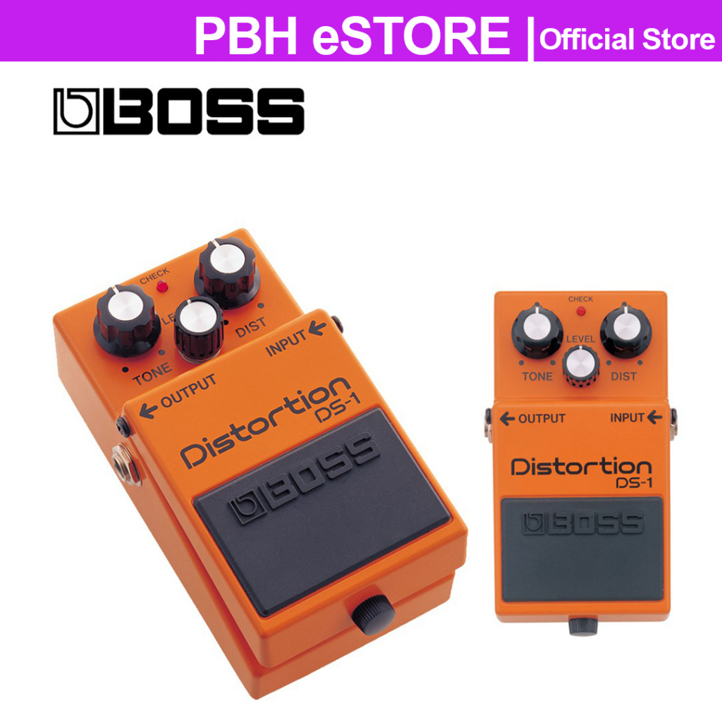 Boss Distortion Electric Guitar Effect Pedal DS1 DS1 Shopee Malaysia