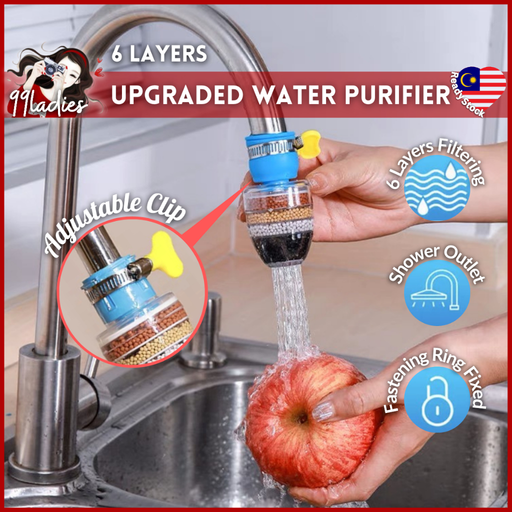 Kitchen Faucet Activated Carbon Water Purifier Sink Water Tap Water ...
