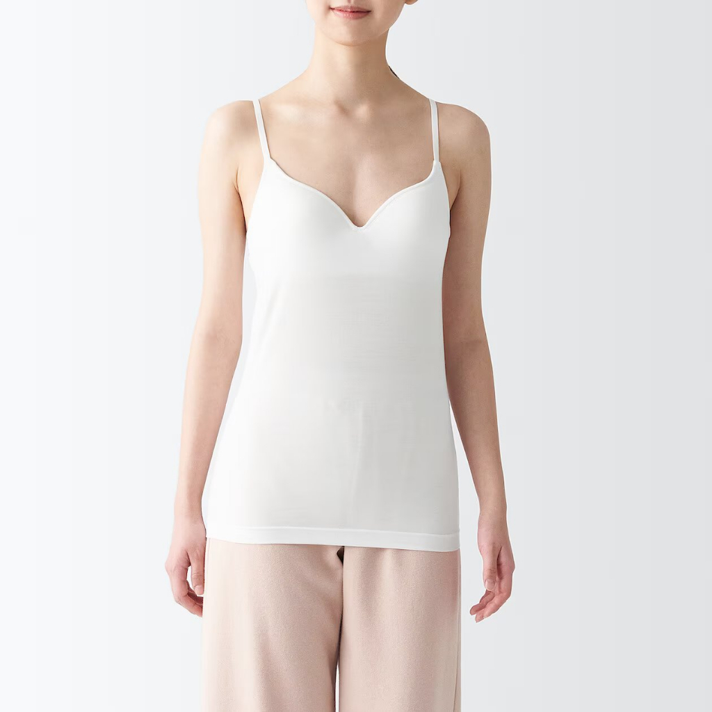 MUJI Ladies Lyocell Bra Camisole | Shopee Malaysia