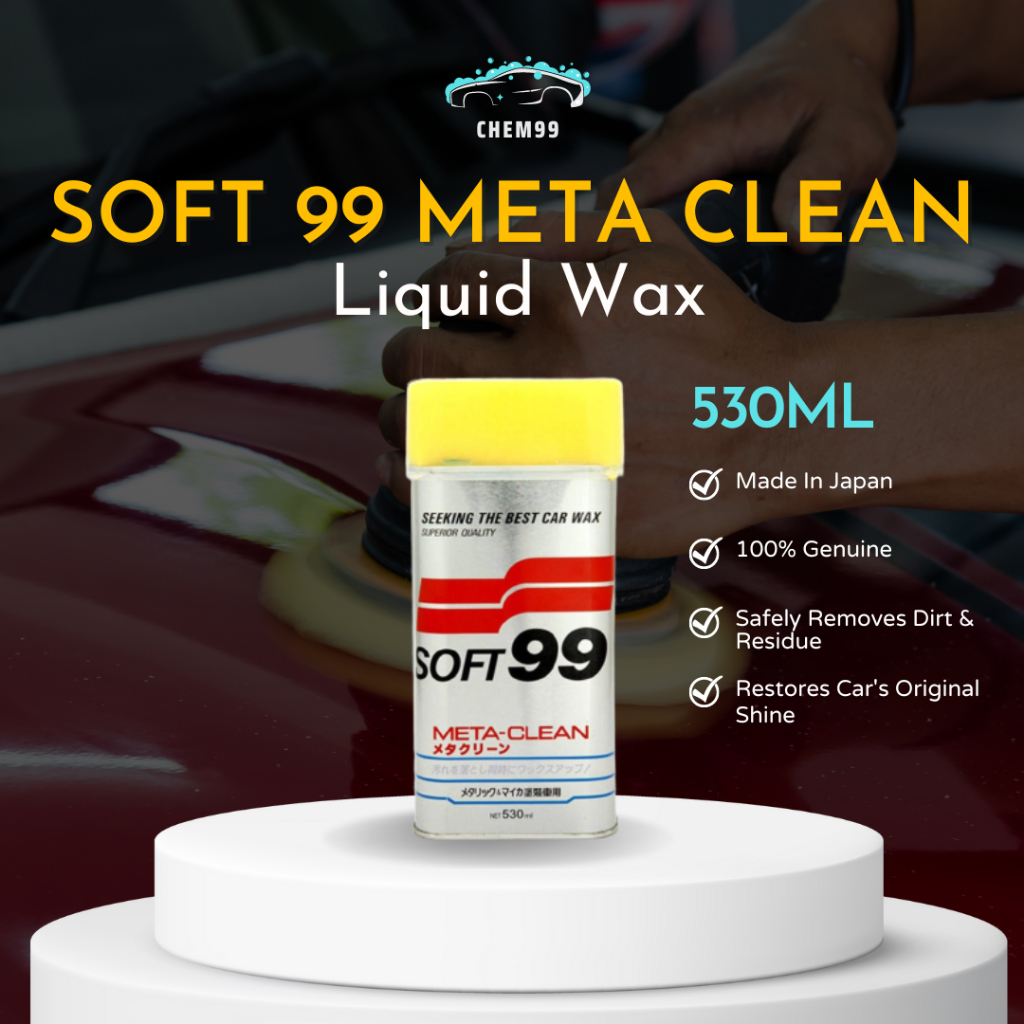Soft 99 Meta Clean Liquid Wax