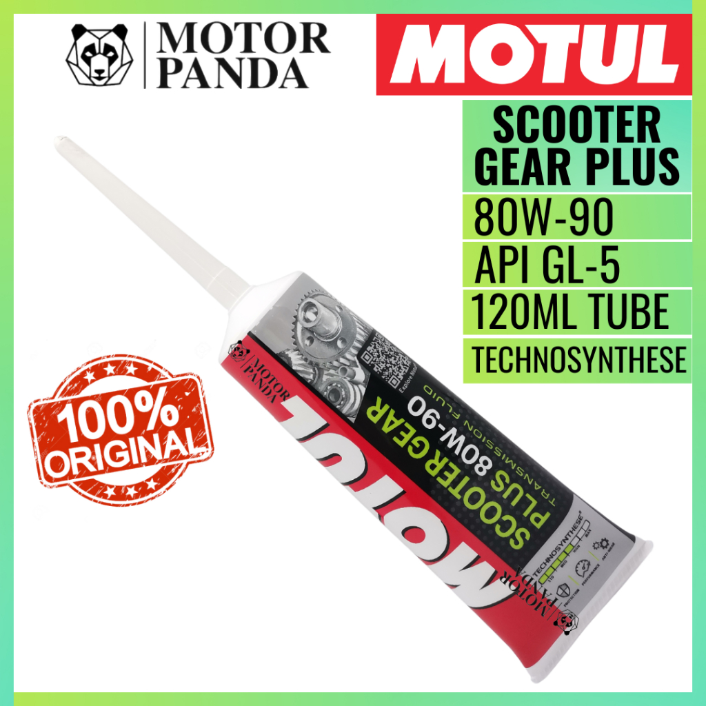 MOTUL SCOOTER GEAR PLUS 80W90 Technosynthese SEMI SYNTHETIC GEAR OIL