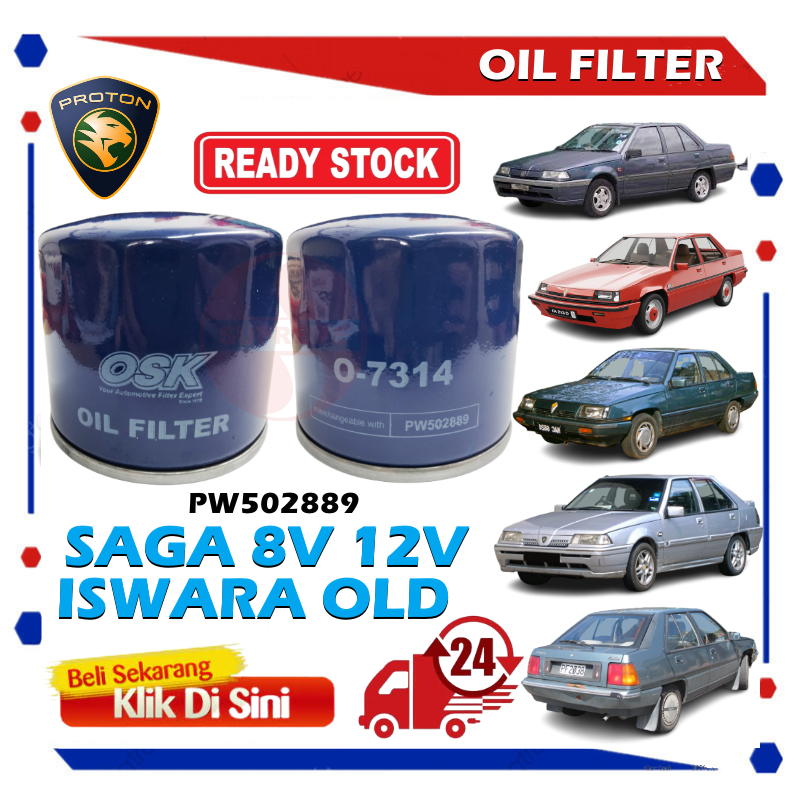 S U Oil Filter Proton Saga V V Iswara Old Model O Pw