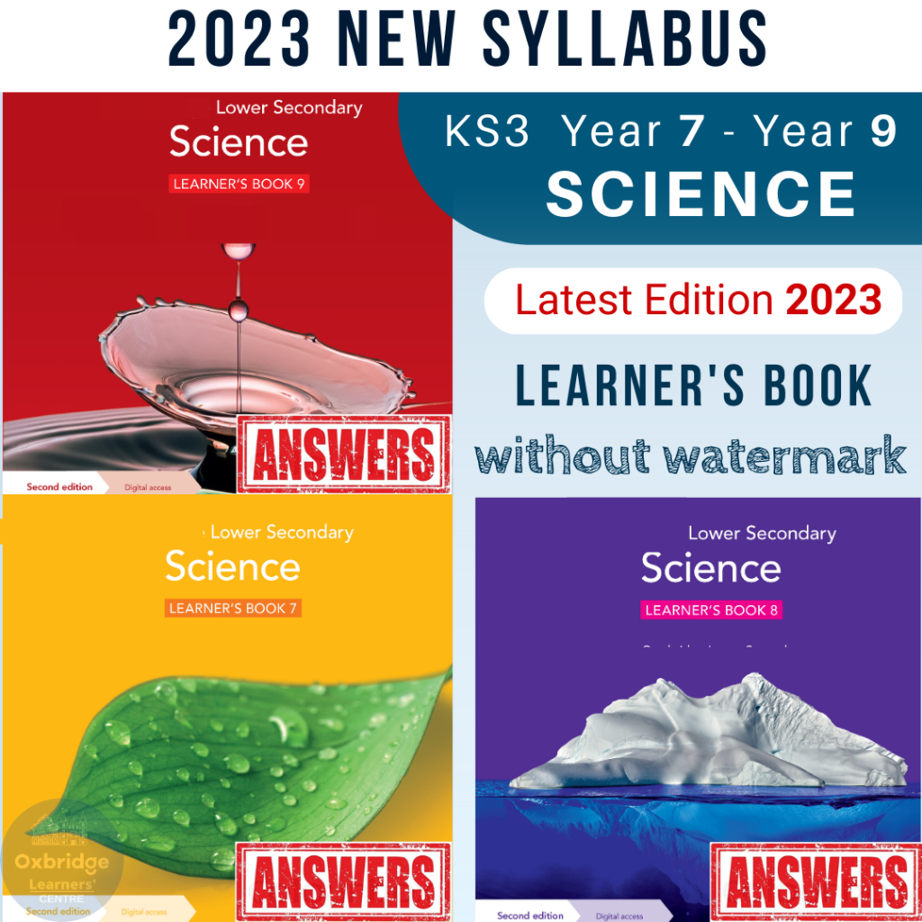 S3 Latest Cambridge Lower Secondary Science Learner S Book Year 7 Year 9 Answer Science