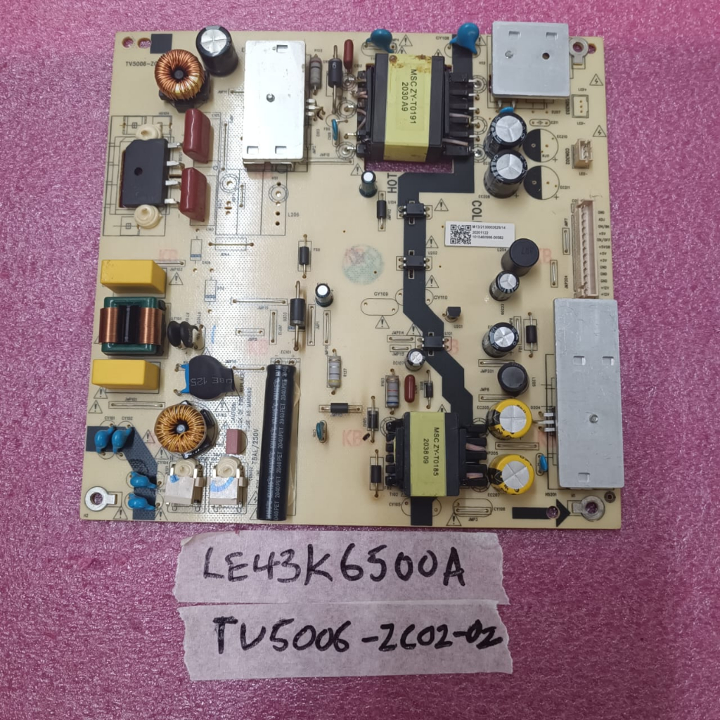 Carte D'alimentation (PSU) Pour TV Haier - Modèles LE50K6500U, LE43K6600UGA, Etc.