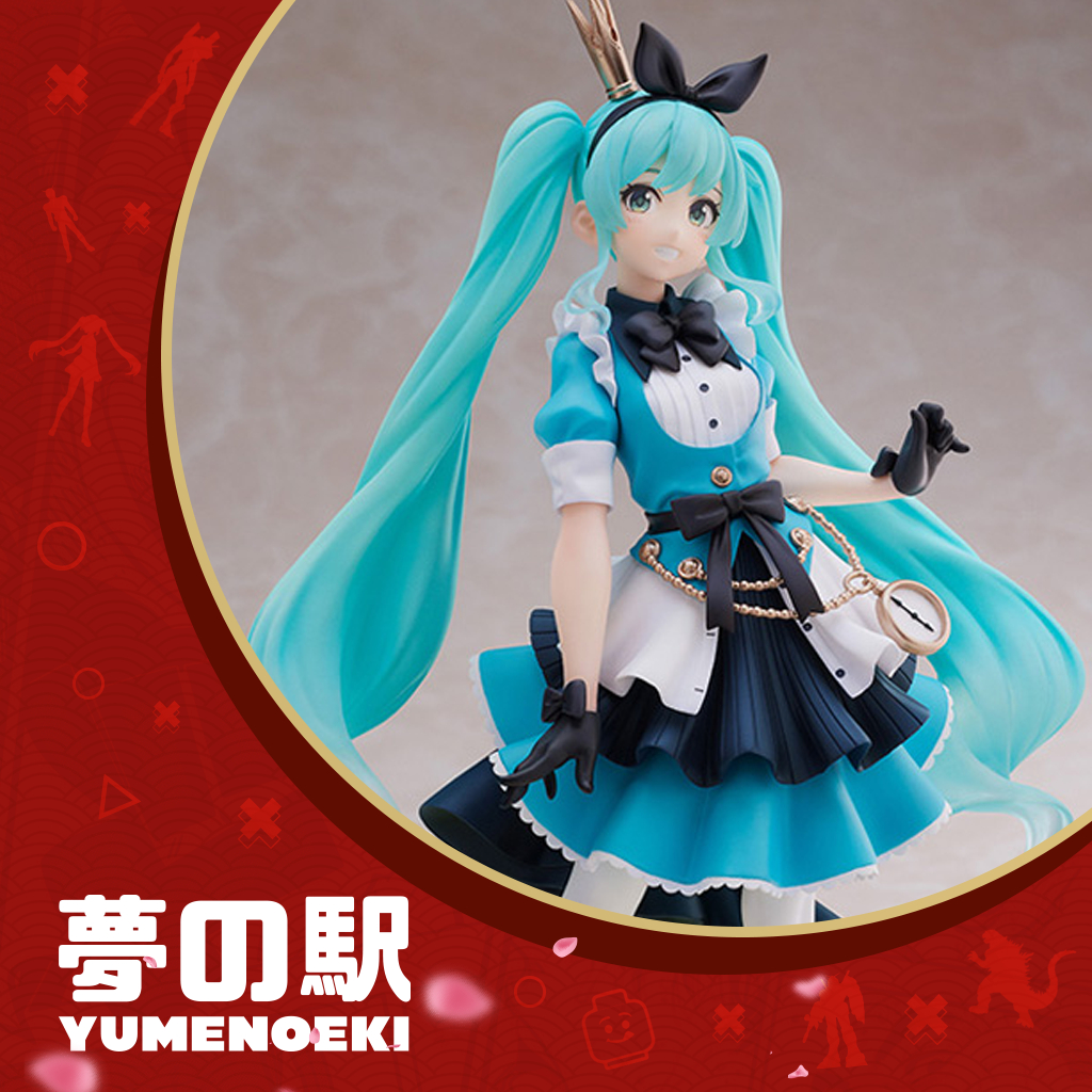 Taito Hatsune Miku Princess AMP Figure - Alice Variant, Multicolor, PVC, Model T83907