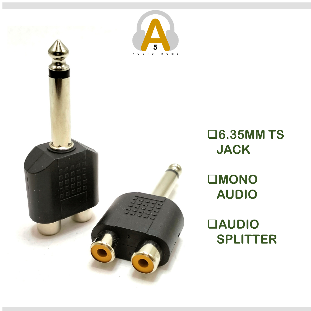 1/4 Inch 6.35mm Mono TS Male To Female Audio Cable For Headphone Guitar