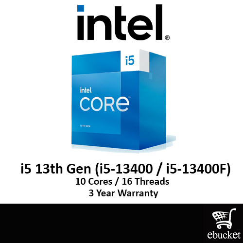 Intel i5 13400 Processor/13 Generation 10 Cores 16 Threads