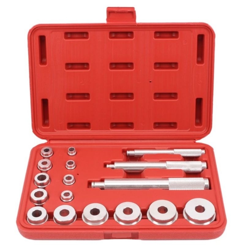 Car wheel bearing race seal bush tool driver master axle tool 17pc kit ...