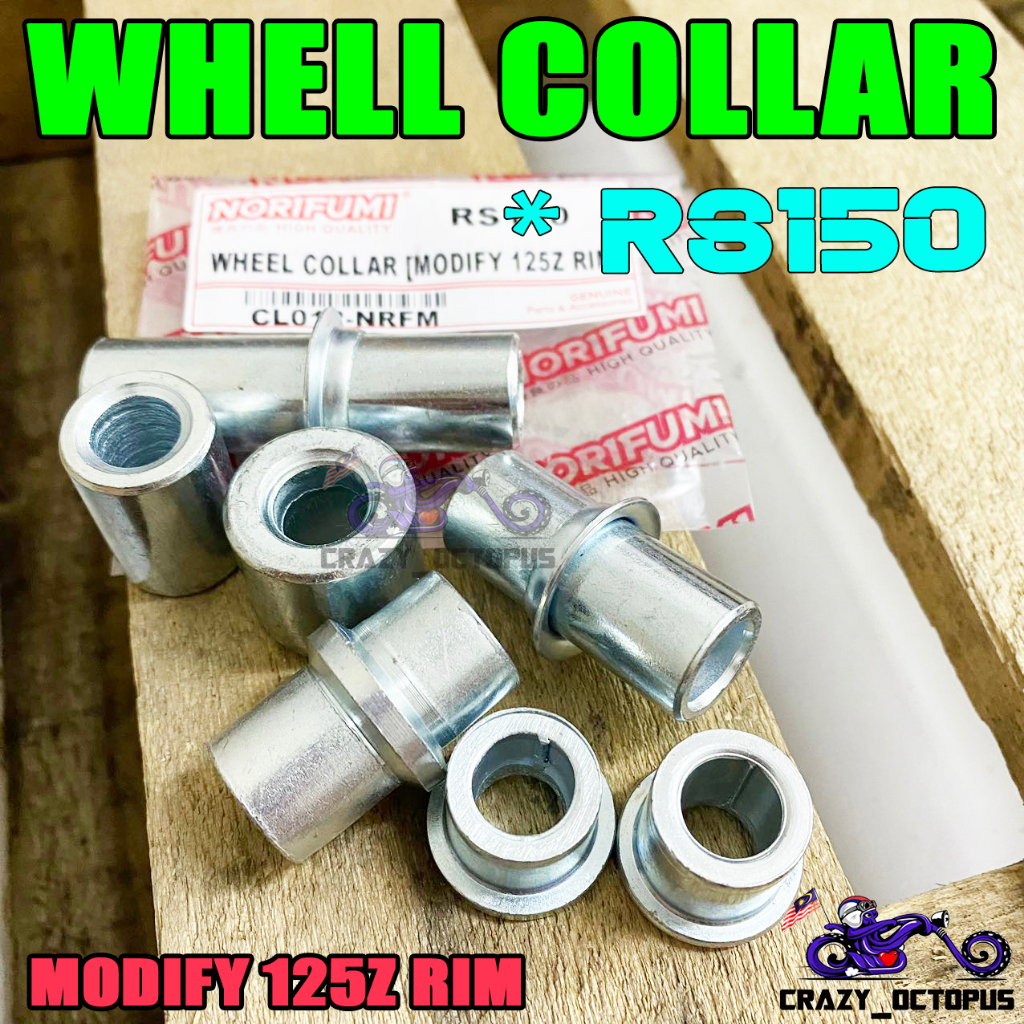 HONDA RS150R RS150 MODIFY WHEEL WHEELS COLLAR SET BUSH (7 PCS) FOR ...