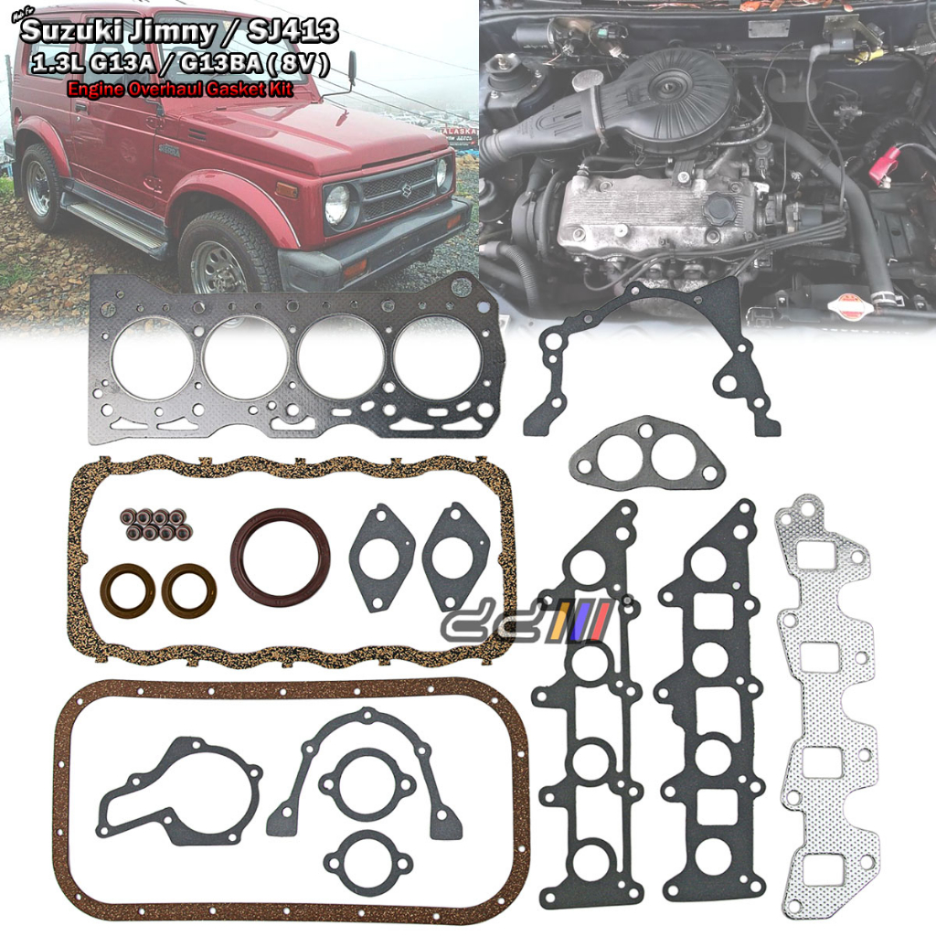 [READY STOCK] Suzuki Jimny SJ413 1.3 G13A G13B 8V Overhaul Head Gasket