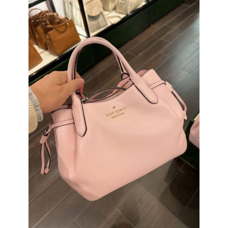 Kate Spade Dumpling Small Satchel pink Crossbody | Shopee Malaysia