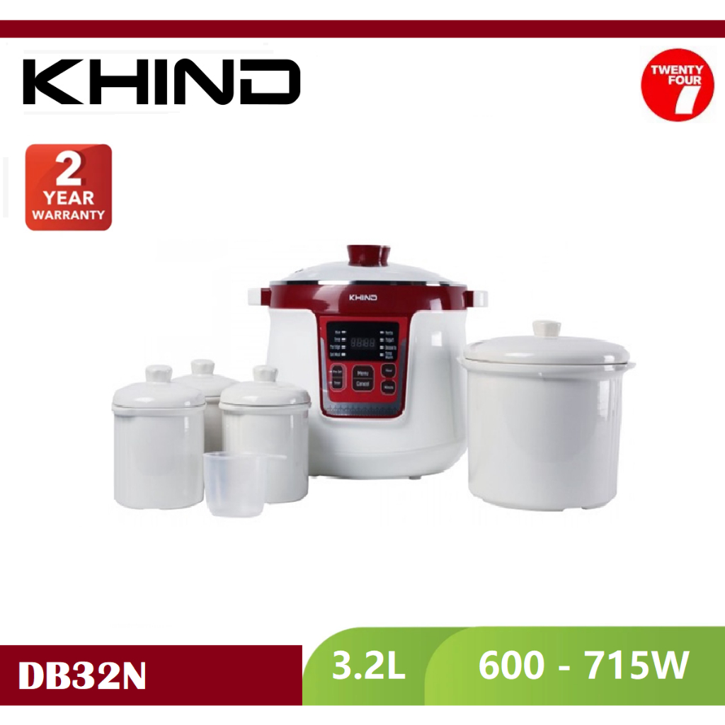 KHIND 3.2L Double Boiler DB32N with Bubble Wrap Shopee Malaysia