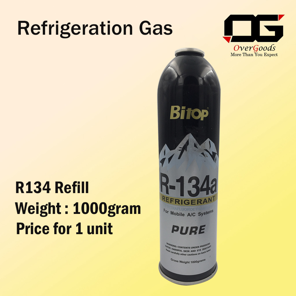 ( NO supply to SABAH & SARAWAK ) R134a Air Cond Gas Refill Refrigerator ...