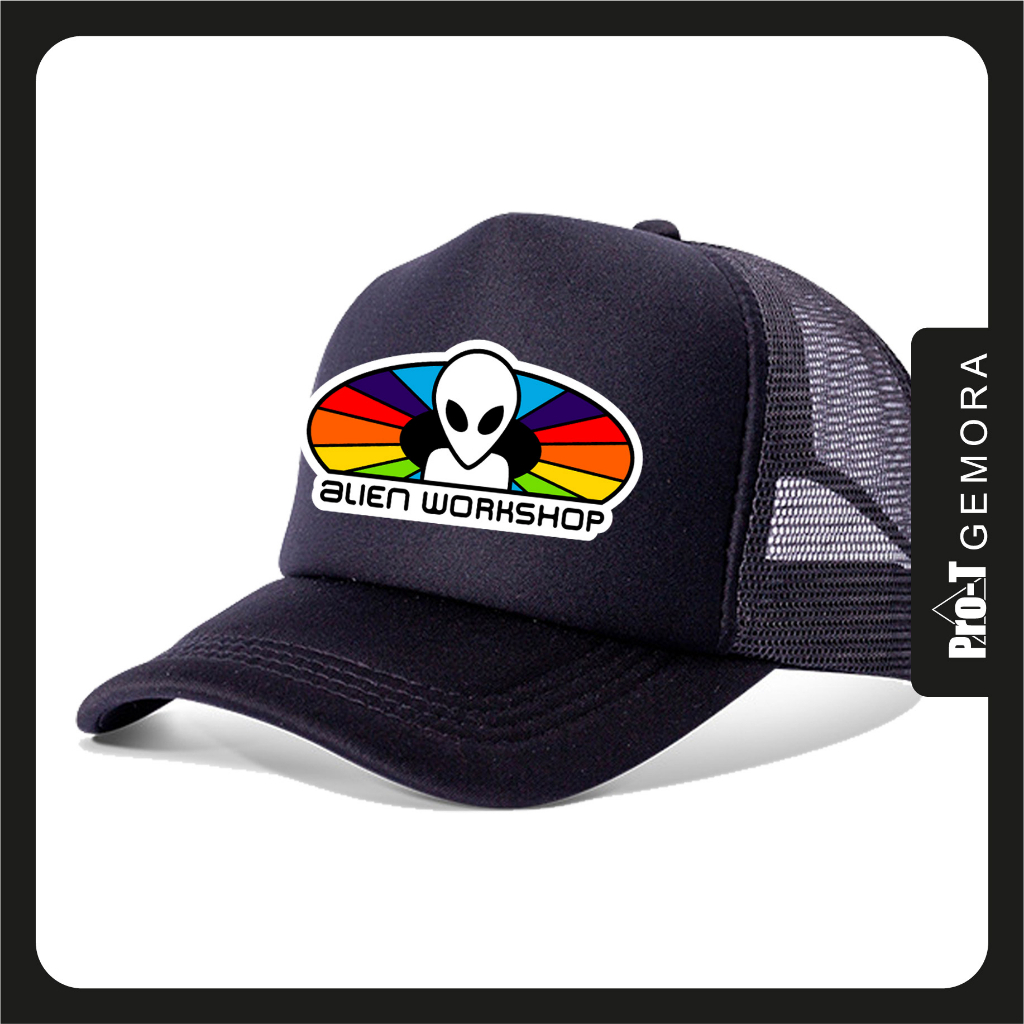 Alien Workshop Trucker Cap Adjustment Topi | Shopee Malaysia