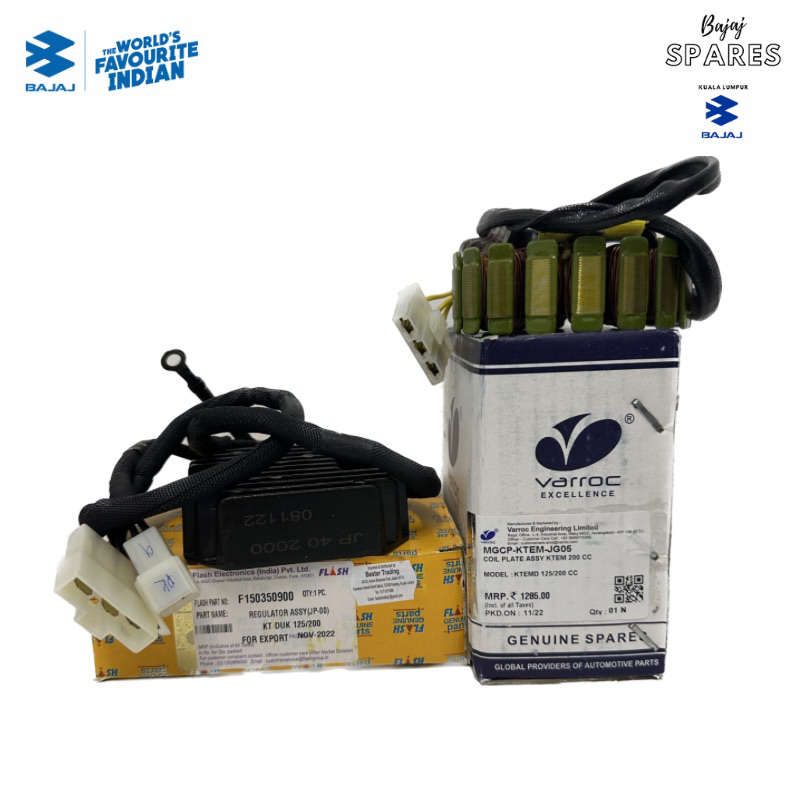 STATOR & REGULATOR SET KTM DUKE 200 100 ORIGINAL