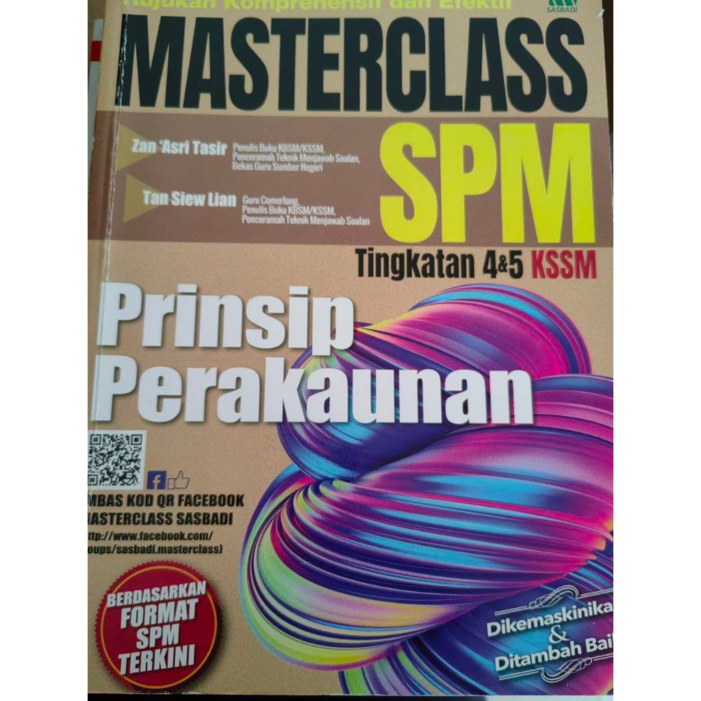 Masterclass SPM Tingkatan 4&5 KSSM Prinsip Perakauanan | Shopee Malaysia