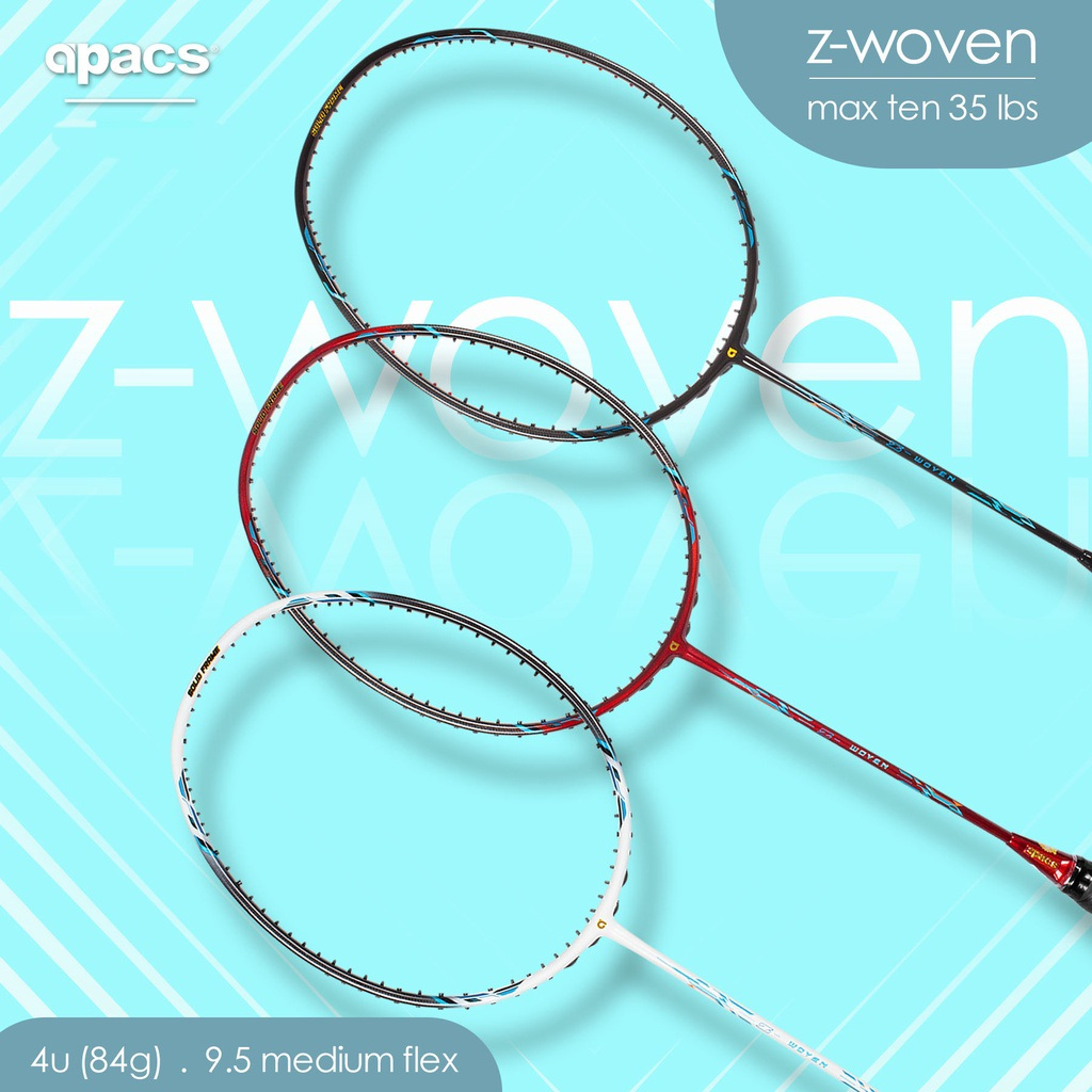 APACS Z-WOVEN Badminton Racket (Racket Only) | Shopee Malaysia