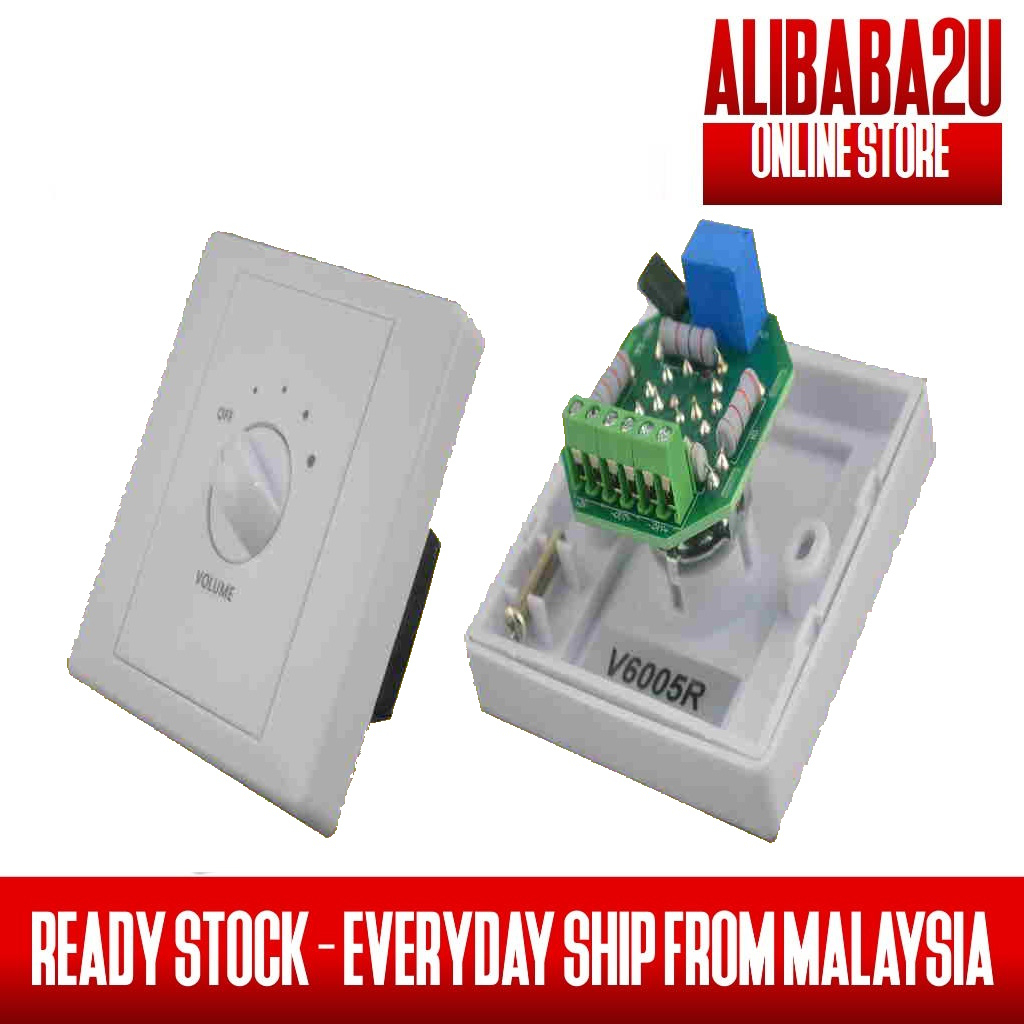 [ALIBABA2U] READY STOCK]PA System Speaker Volume Controller Switch in ...