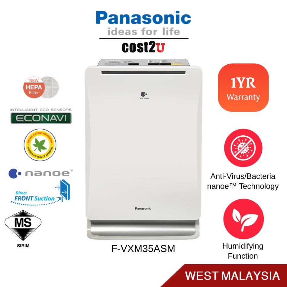 Panasonic humidifying deals air purifier