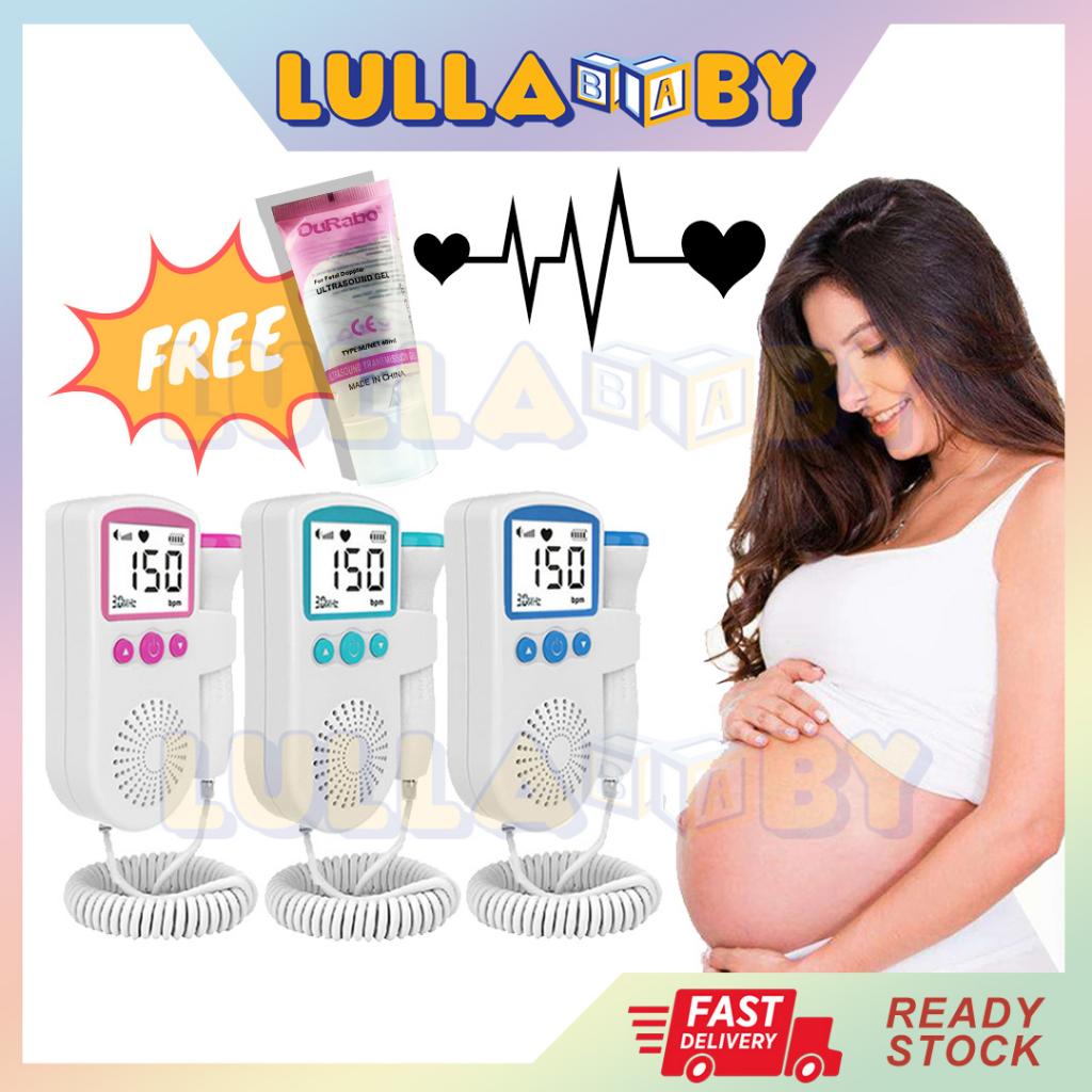 🔥READY STOCK🔥Ultrasound Fetal Doppler Heart Detector Baby Pregnant ...