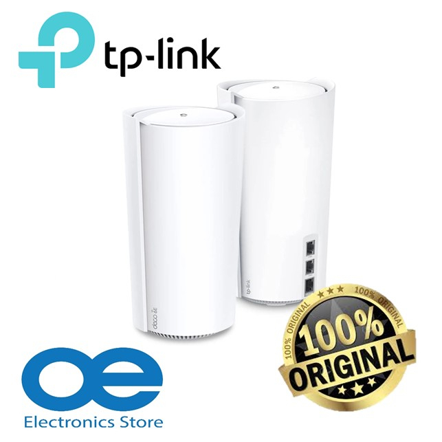 TP-LINK Deco XE200 Network AXE11000 Tri-Band WiFi Whole Home Mesh Wi-Fi ...