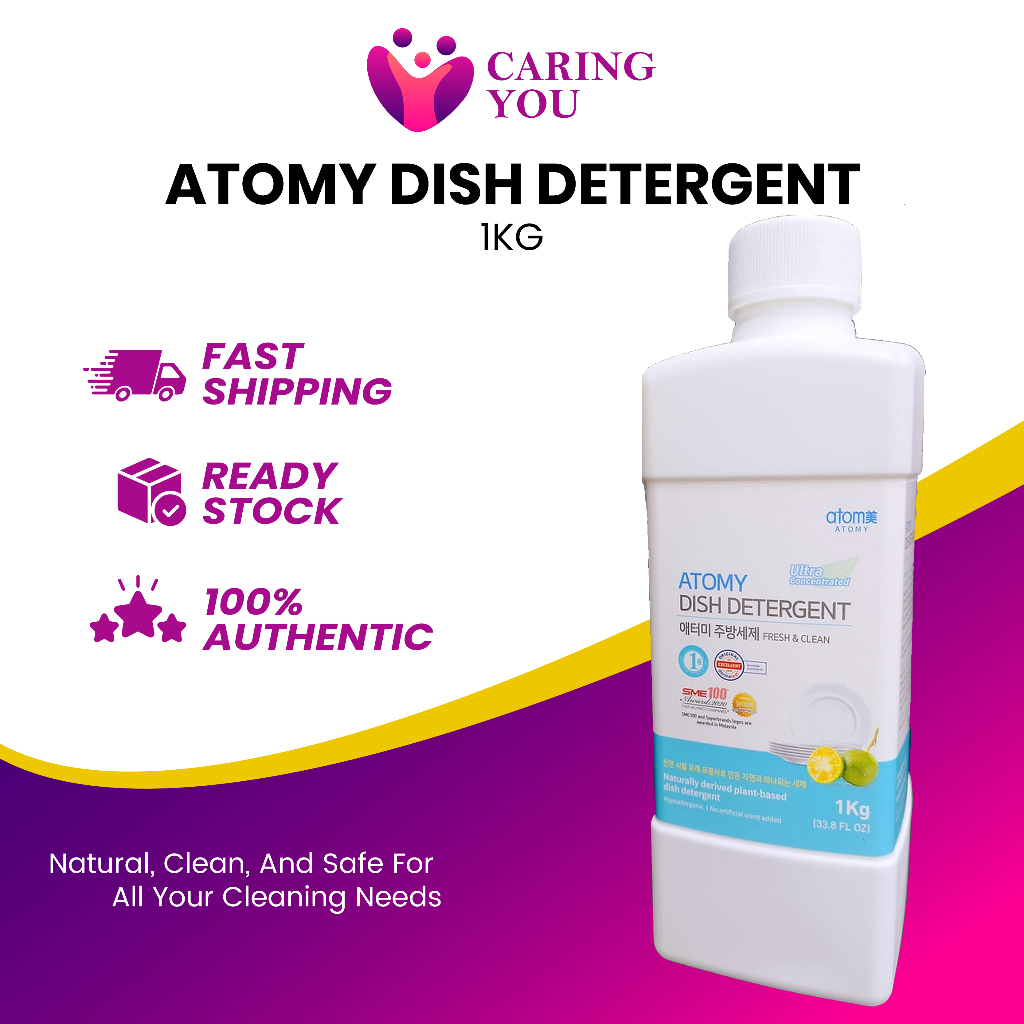 Atomy Dish Detergent 艾多美碗盘洗洁液1Kg Dishwashing Dishwashing Liquid Sabun