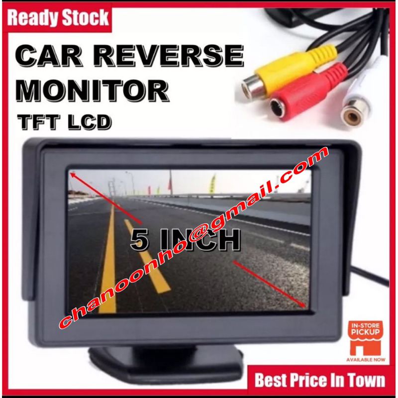 Reverse Parking Monitor Front Stand Monitor Car LCD Monitor Rear View ...
