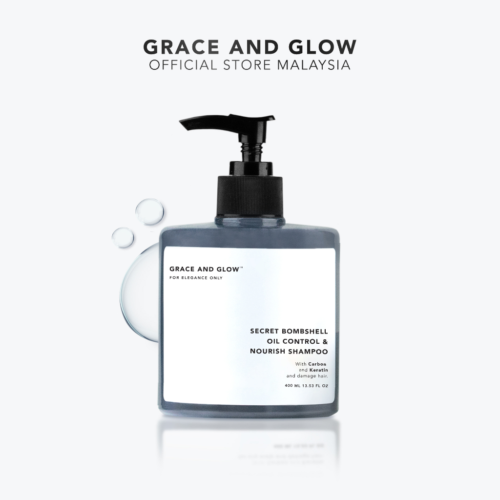 Grace and Glow Secret Bombshell Anti Oil Repair Solution Shampoo