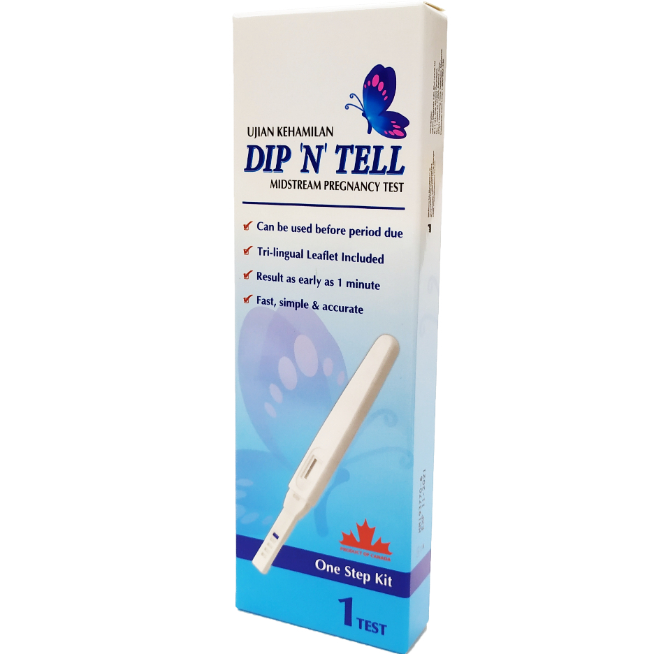 DIP 'N' TELL PREGNANCY TEST 1'S | Shopee Malaysia