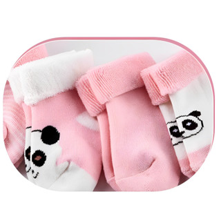 4pair 🐼panda🐼 Baby Socks Kids Cute Soft Stocking Unisex Boy Girl Sarung 