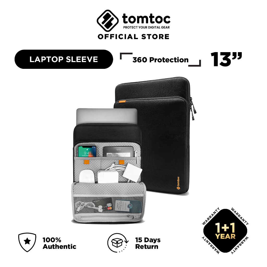 Tomtoc iPad Pro 11 Inch Case, Detachable Ultra Case with 4 Airbag  Protectors, Strength and Resilience, Premium PU Leather, Magnetic Strap  Support, 360