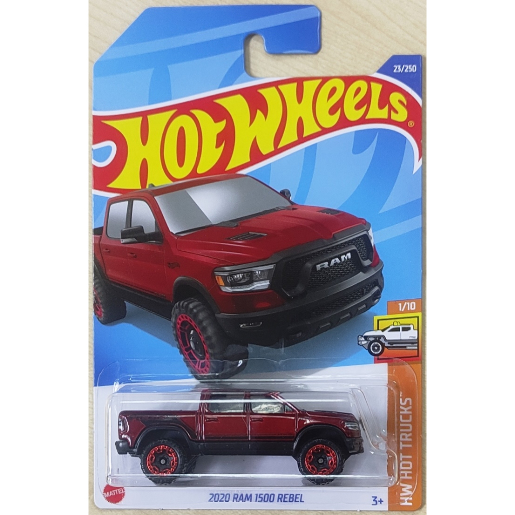 Hot Wheels Ram Rebel Factory Fresh Rescue Trucks Baja