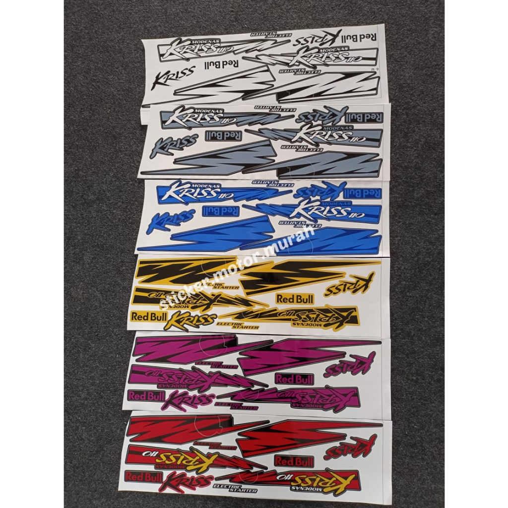 STICKER / STRIPE MODENAS KRISS 110 | Shopee Malaysia