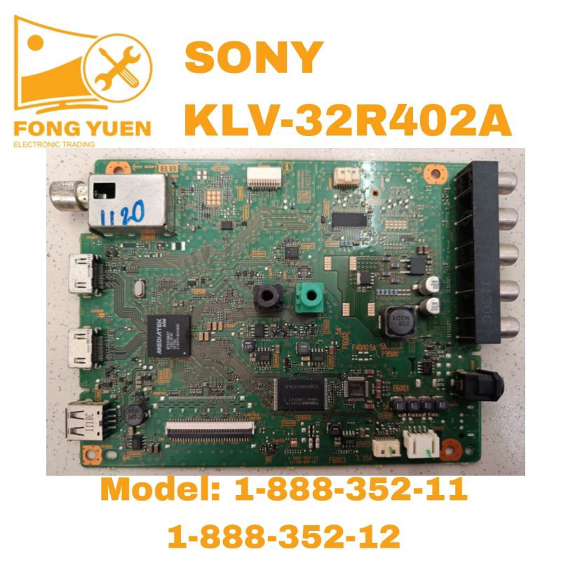 SONY TV MAIN BOARD KLV32R402A Shopee Malaysia