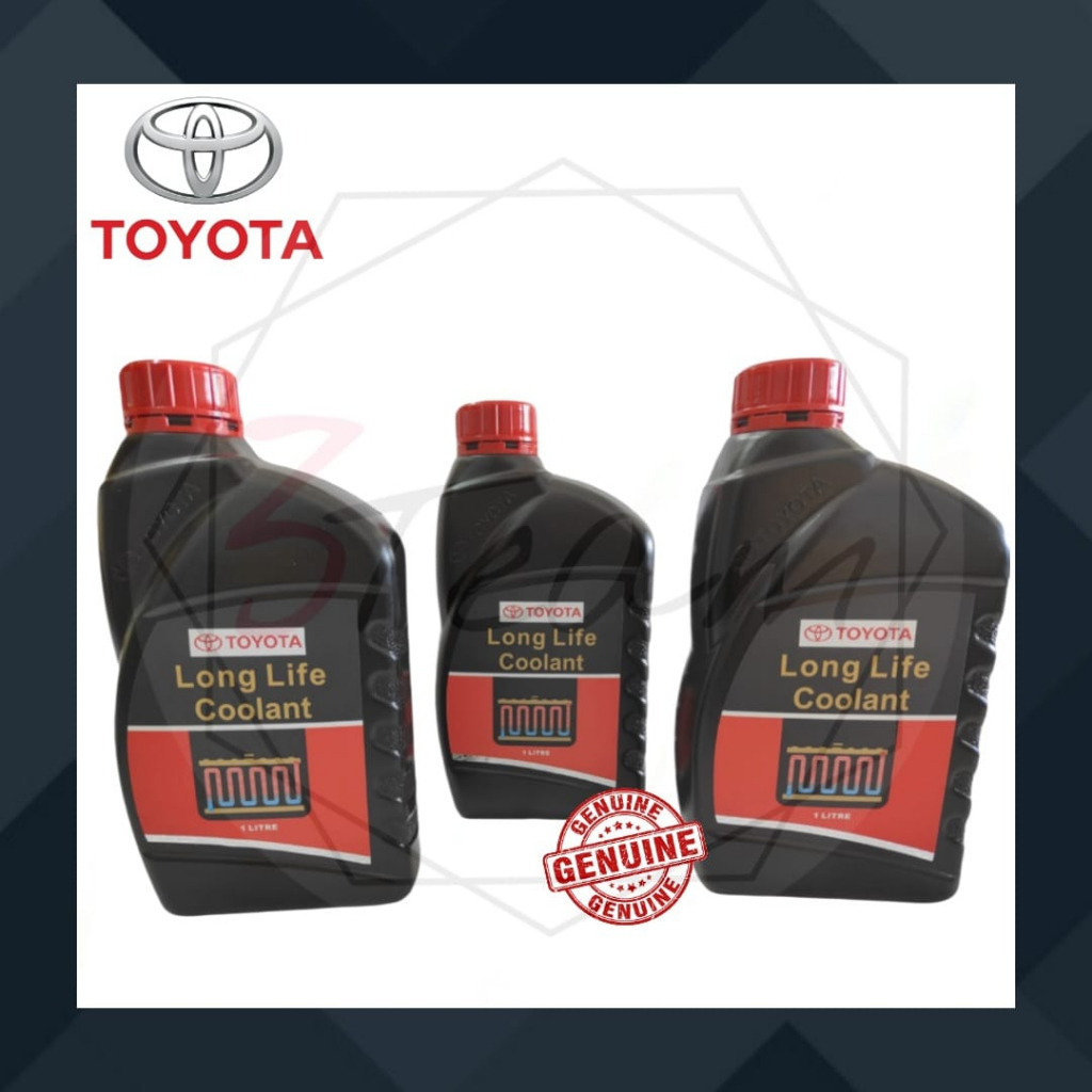 TOYOTA RADIATOR LONG LIFE COOLANT - 1LITRE 100% GENUINE FROM TOYOTA ...