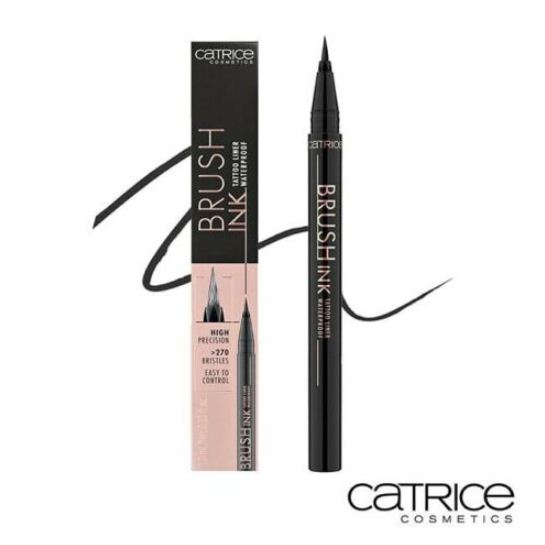 Catrice Brush Ink Tattoo Liner Waterproof 1ml Shopee Malaysia