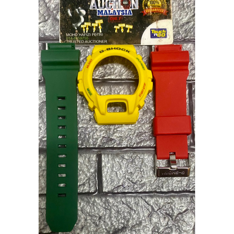 BNB GDX6900 RASTA (TALI TEBAL) + BUCKLE JAPAN | Shopee Malaysia