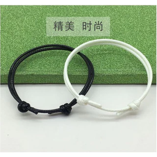 Gelang Tangan Lelaki Perempuan Bangle Sauh Men's Fashion Bracelet  Adjustable Rope Hook Anchor Bracelets For Men Women