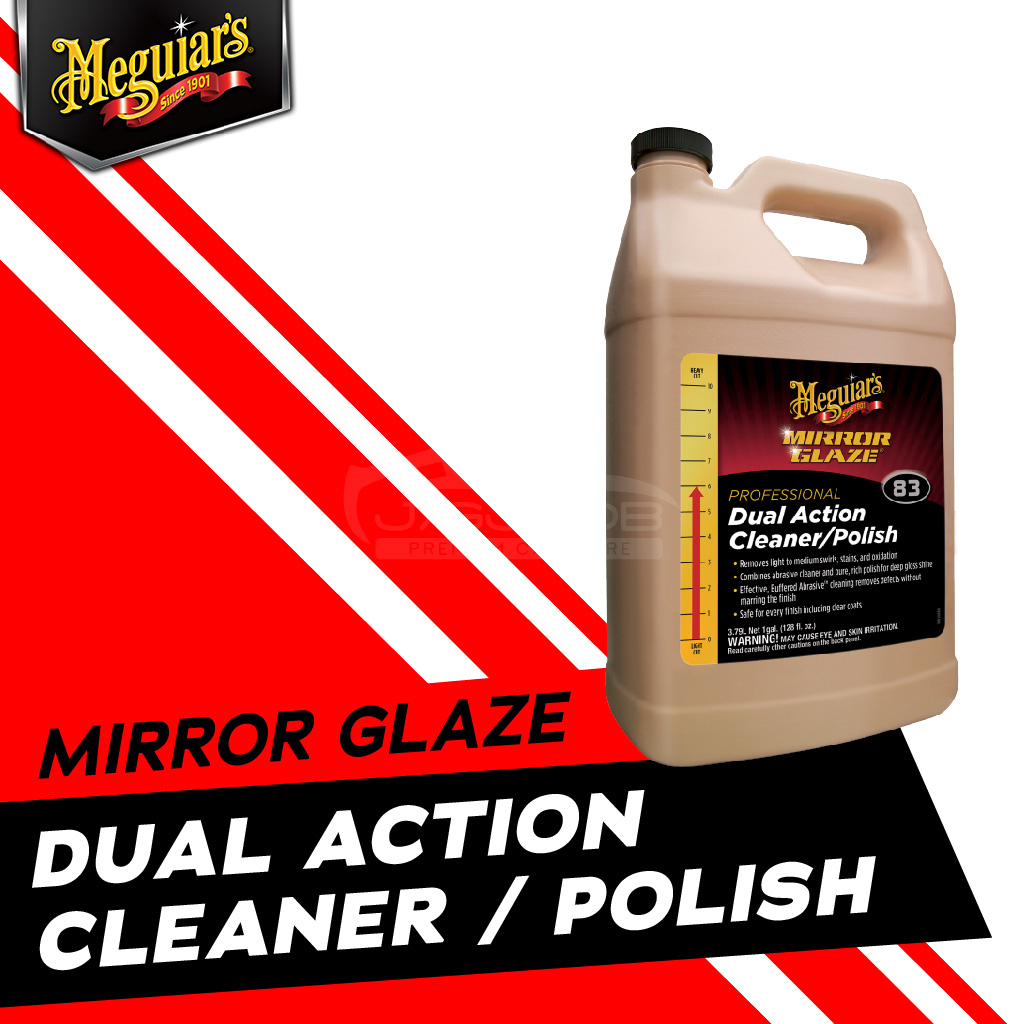Meguiar's M8301 Dual Action Cleaner and Polish 1 Gallon Shopee Malaysia