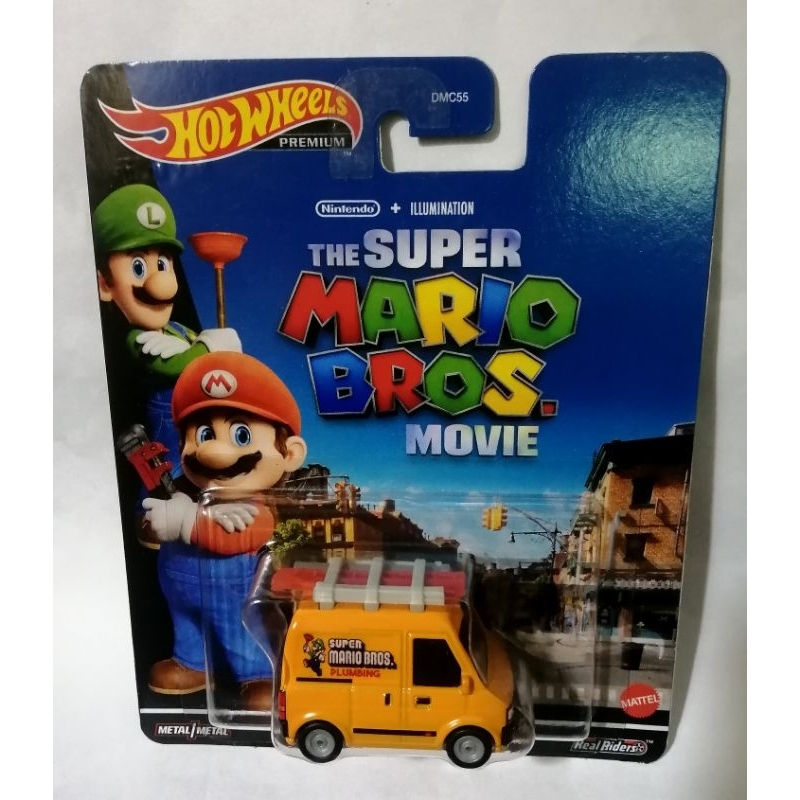 Hotwheels Premium Plumber Van The Super Mario Bros Movie | Shopee Malaysia