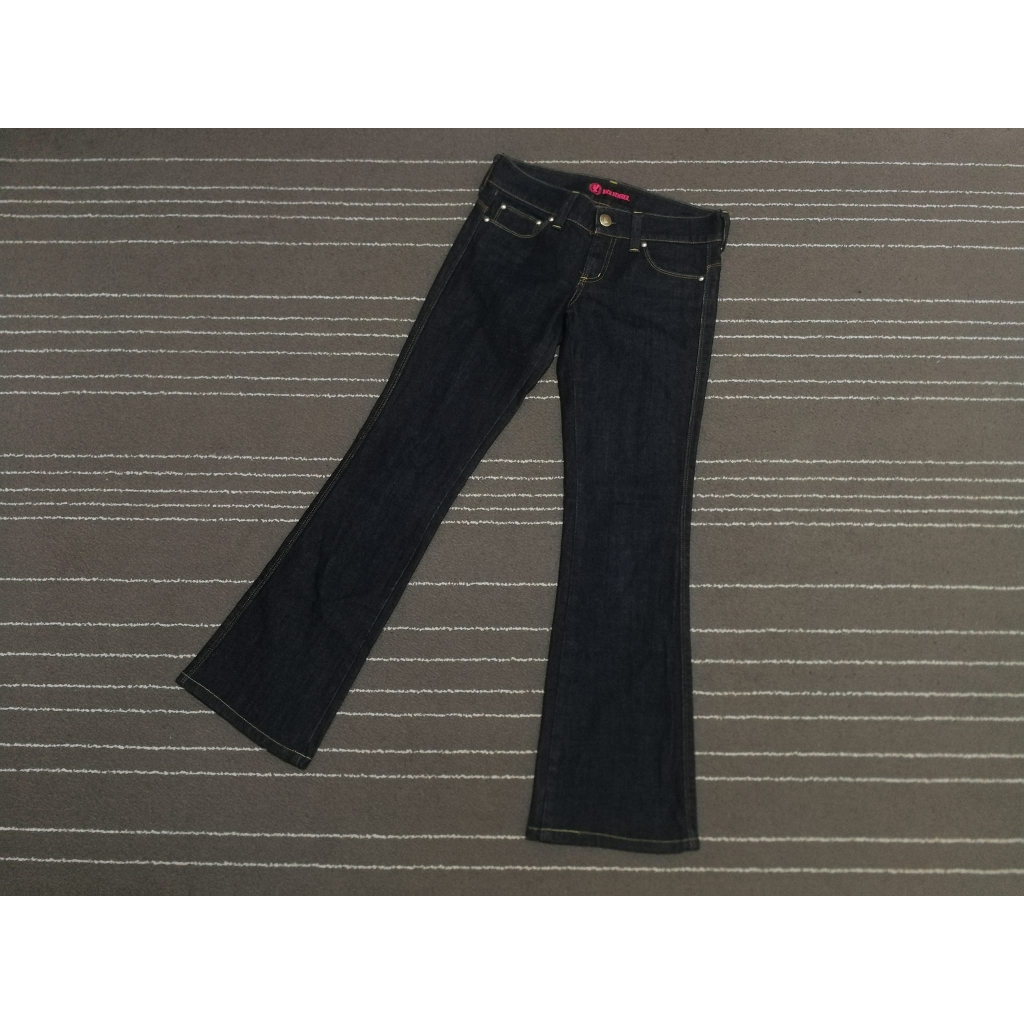 Back Number denim low rise bootcut w30 | Shopee Malaysia